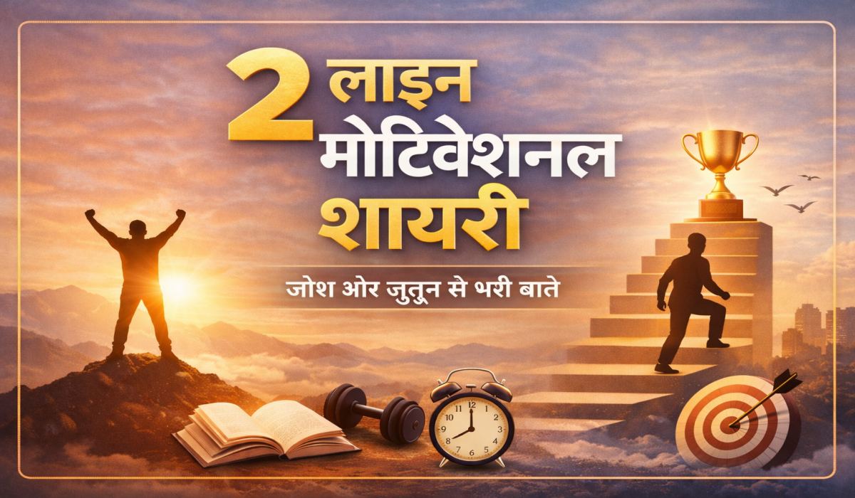 2 line motivational shayari in hindi image