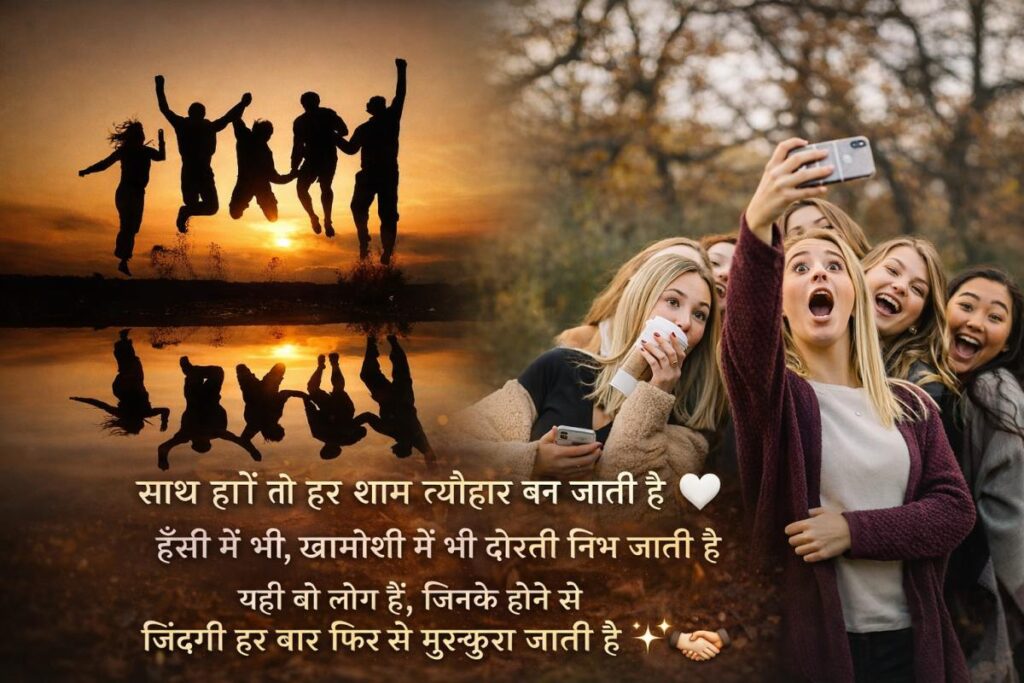 Friendship Shayari in Hindi Image