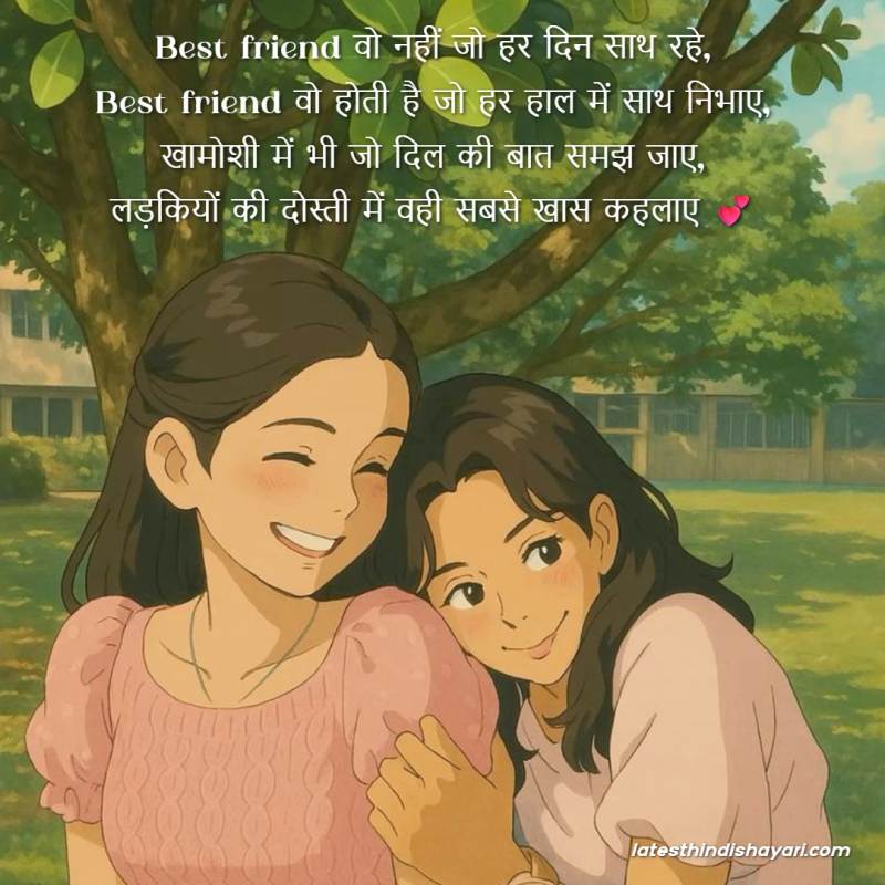 Best friend shayari for girls true dosti lines