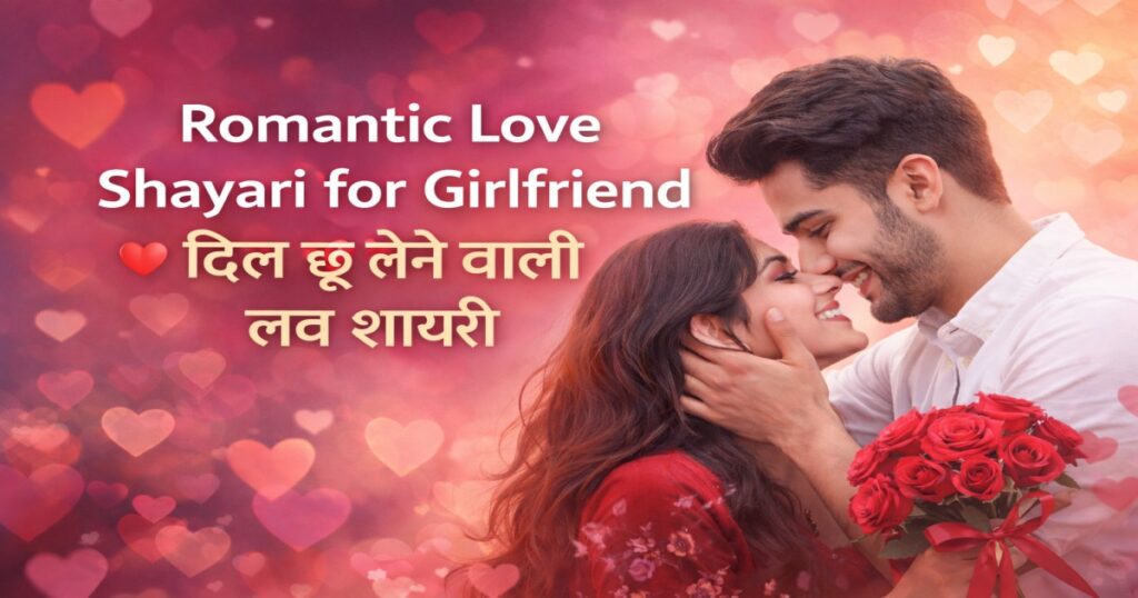 Romantic Love Shayari for Girlfriend